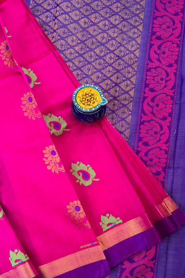 Kuppadam Silk Cotton Saree