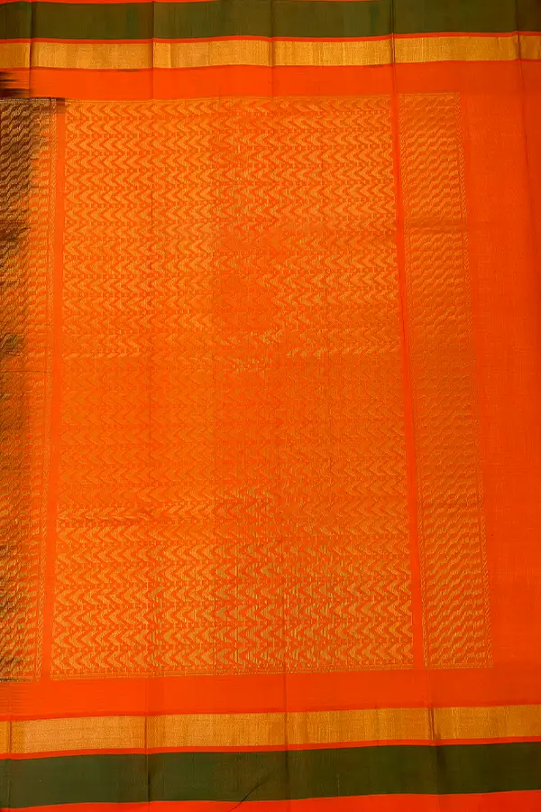 Kuppadam Silk Cotton Saree Pallu