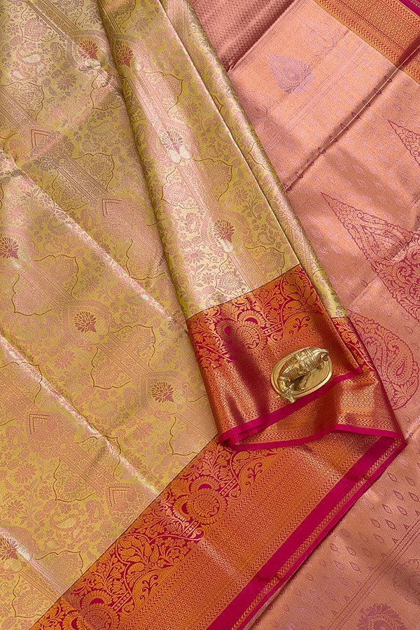 tissue kanchi silk saree