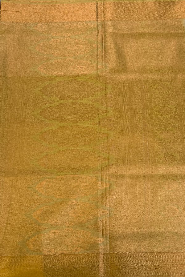 fusion kanchi silk saree pallu