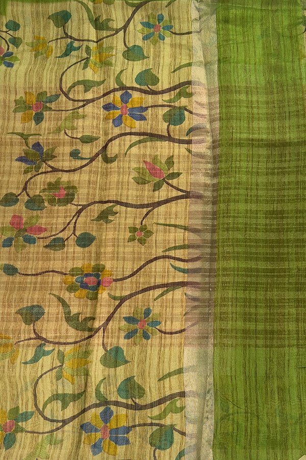 chanderi saree pallu
