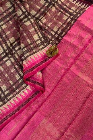 Pure Tussar Silk Saree