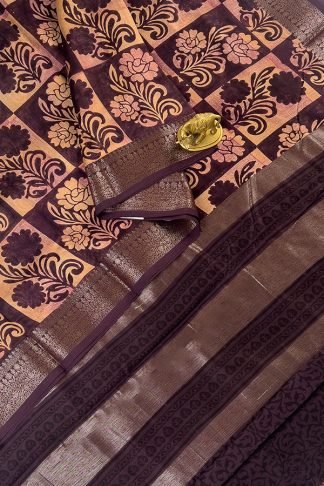 chanderi silk cotton saree