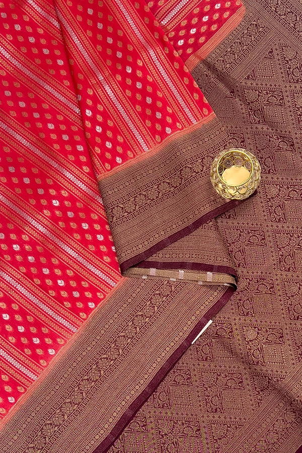 georgette banarasi saree