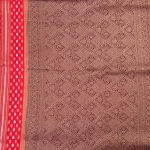 georgette banarasi saree pallu