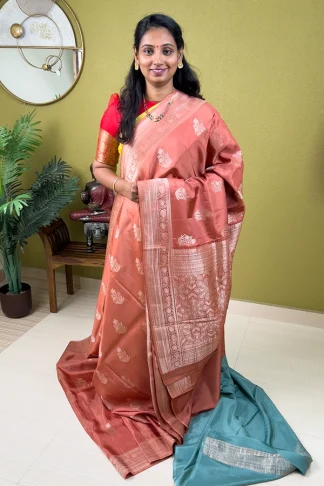 Semi Katan silk saree