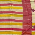 georgette saree pallu