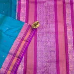 Thread weaving Kanchipuram Pure Silk