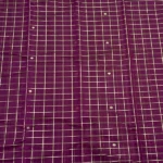 Handloom Checked Kanchi Cotton Saree