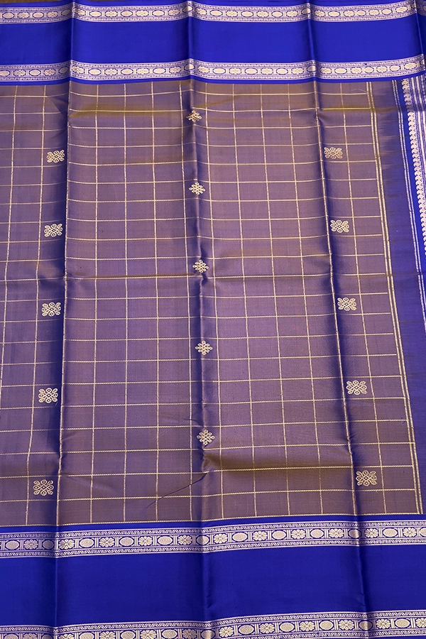 Chariot Pallu Kanchipuram Pure Silk Saree