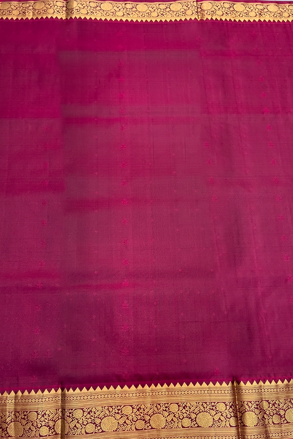 Kanchipuram Silk in green and maroon