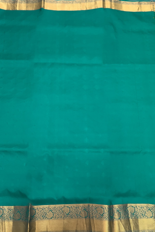 Kanchipuram Silk in chartreuse