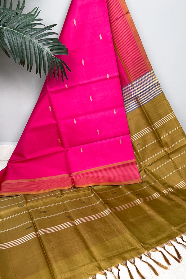 Banana Pith in Hot Pink